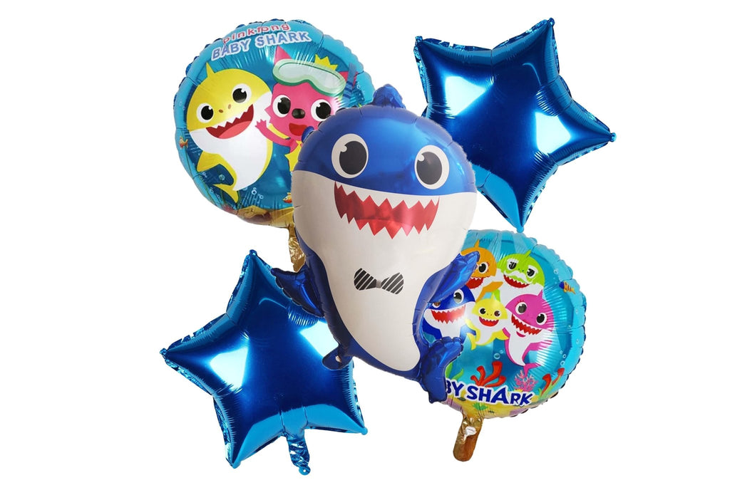 Baby Shark 5PCS Ballon Set - PARTY LOOP