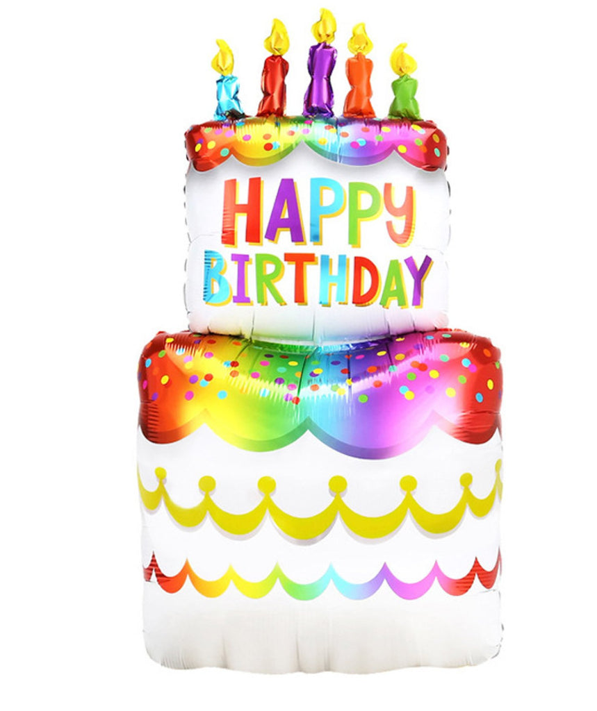 Birthday Cake Balloon - PARTY LOOP
