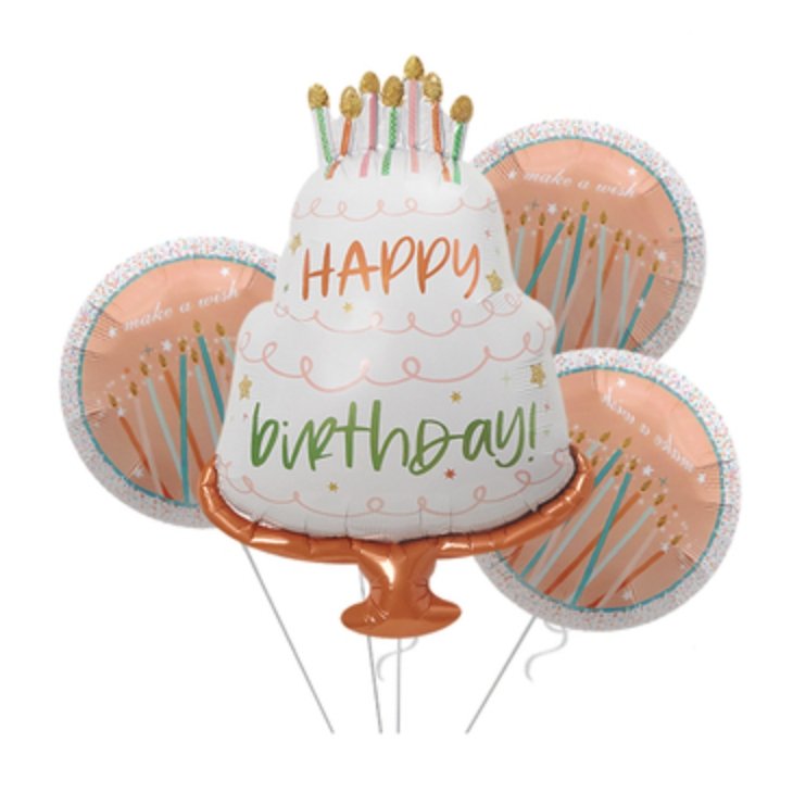 Birthday Cake Balloon Set - PARTY LOOP