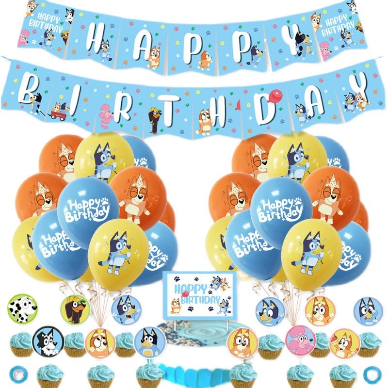 Buy Bluey Party Supplies Online at Build a Birthday NZ