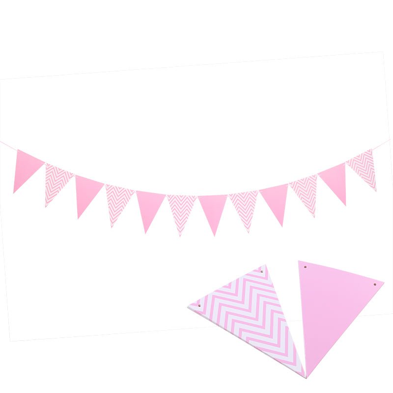 Colorful Pennant Flags Banner - PARTY LOOP