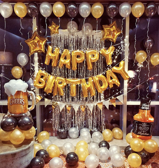 Drink Drank Drunk- Birthday Balloon Decoration Set - PARTY LOOP