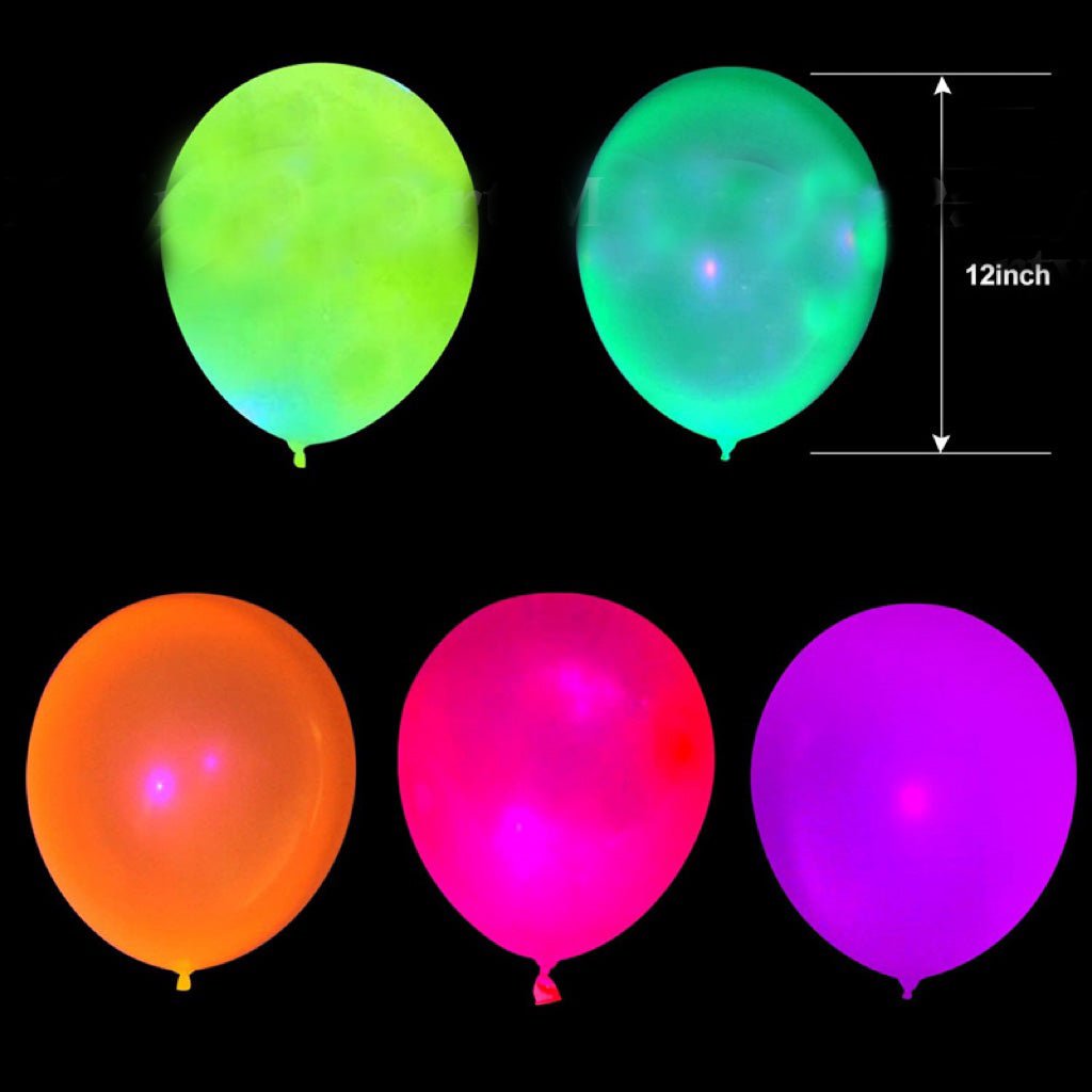 Fluorescent Balloon（Mix Color） - PARTY LOOP