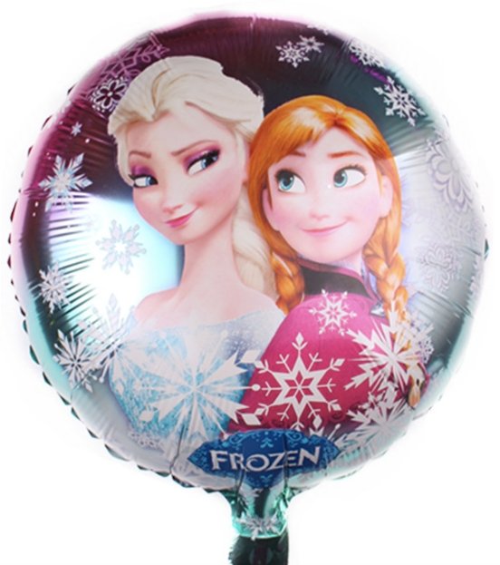 Frozen "Happy Birthday" Pull Flag With Balloon Set - PARTY LOOP