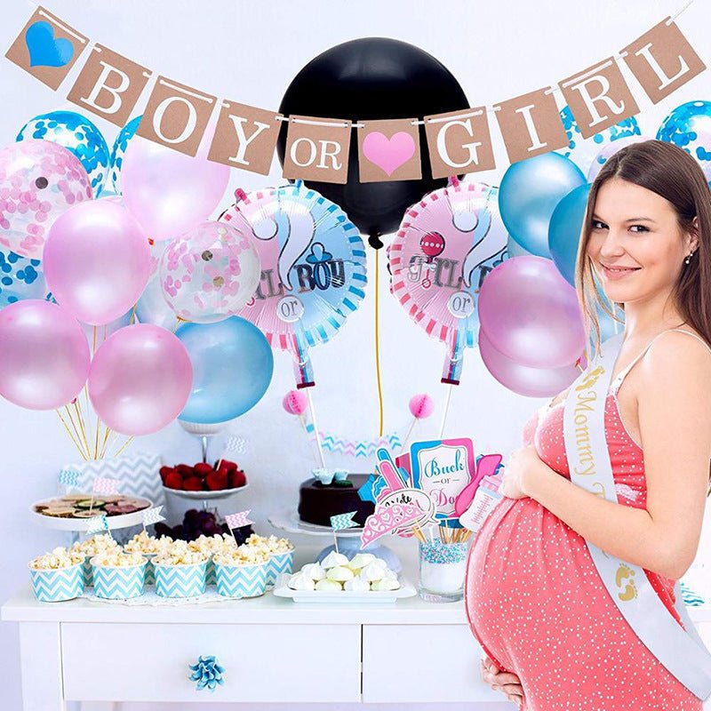 Gender Reveal Party Supplies Balloon Set - PARTY LOOP