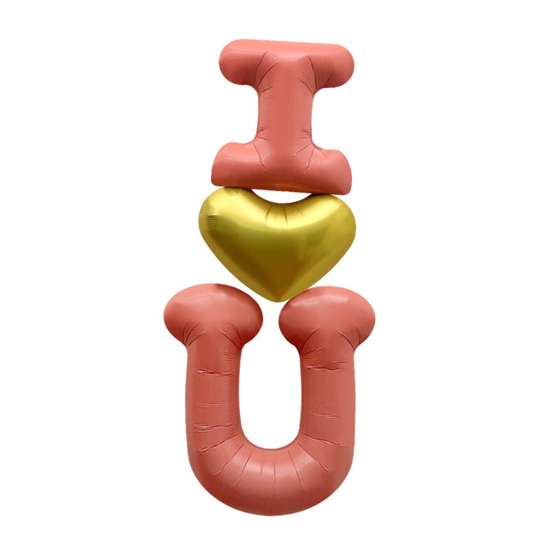 "I love you" Balloon - PARTY LOOP
