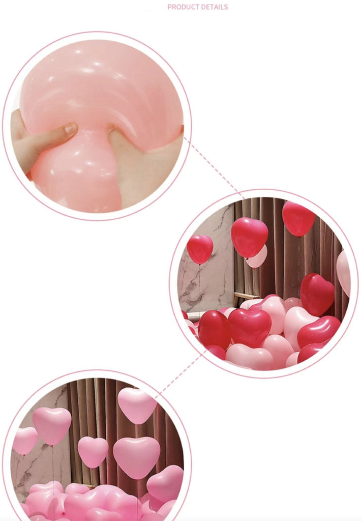 LOVE Heart Balloon (Pink) - PARTY LOOP