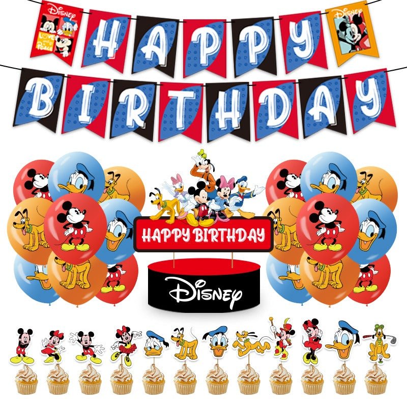 Mickey Mouse Pull Flag Pack - PARTY LOOP