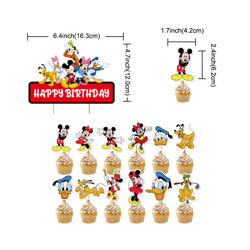 Mickey Mouse Pull Flag Pack - PARTY LOOP