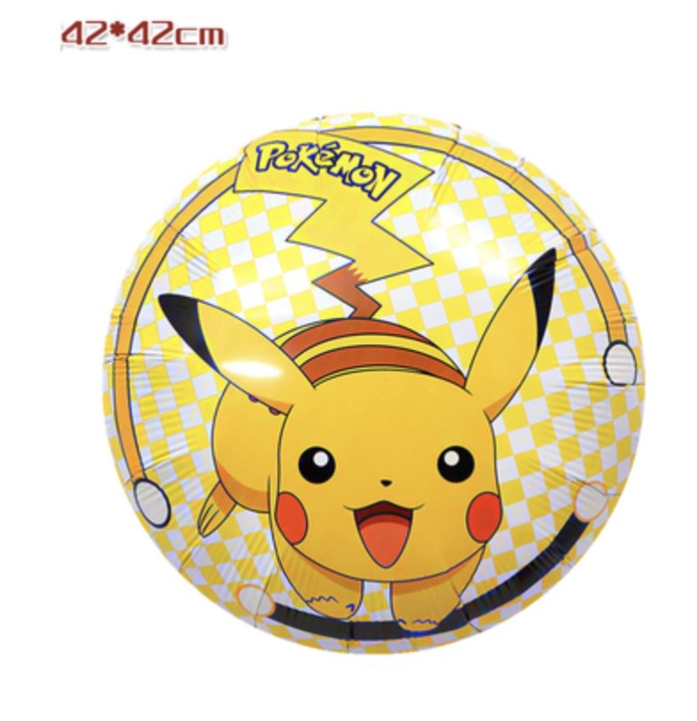 Pokemon Ballon à l'hélium Pokeball 40cm vide - Partywinkel