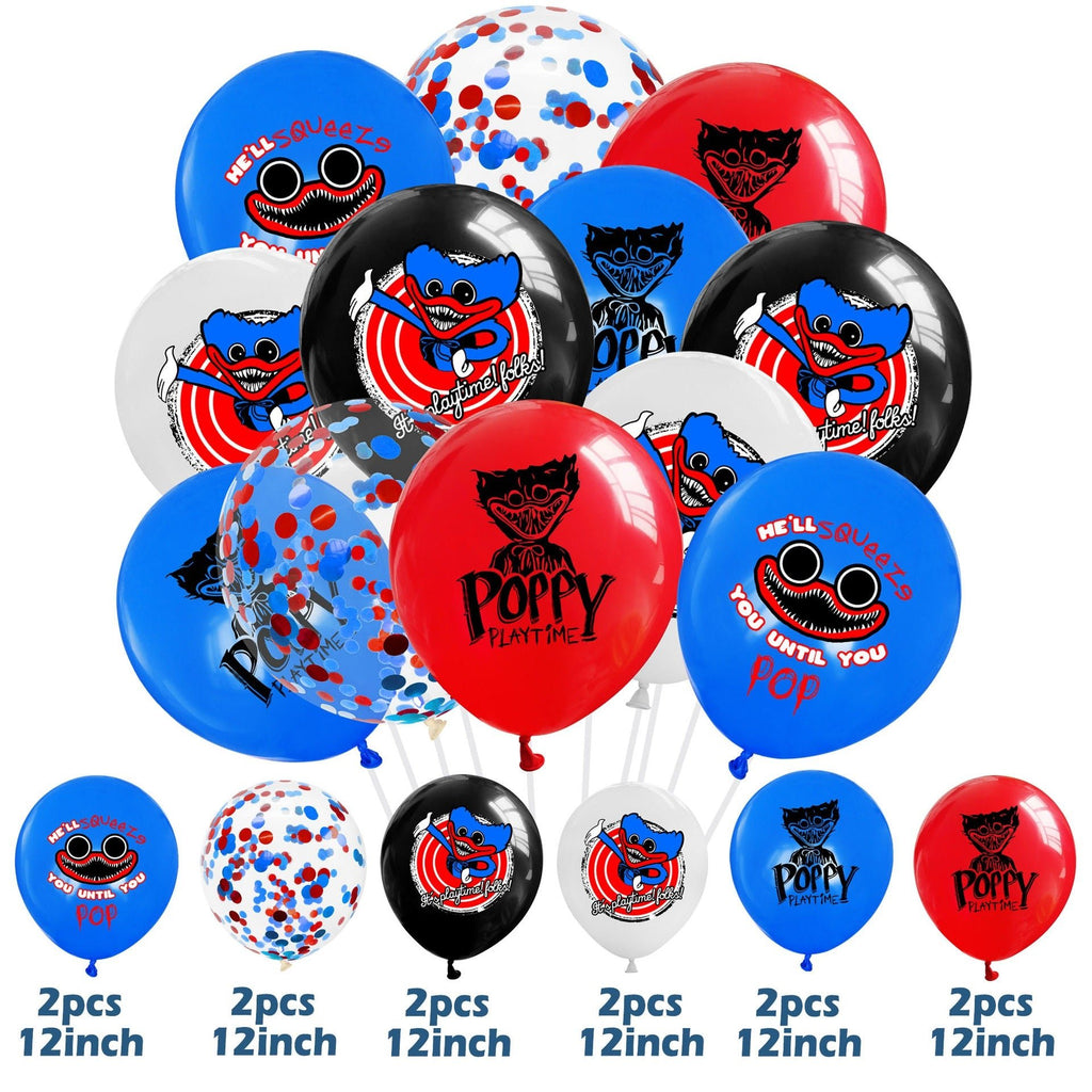 Poppy Playtime Pull Flag Balloon Pack - PARTY LOOP