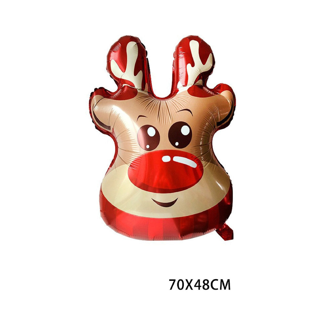 Reindeer head portrait Balloon - PARTY LOOP