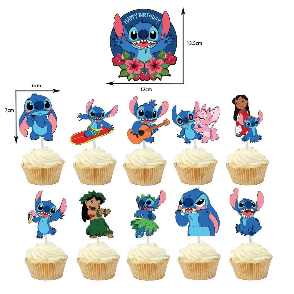 Stitch Pull Flag Balloon Pack - PARTY LOOP