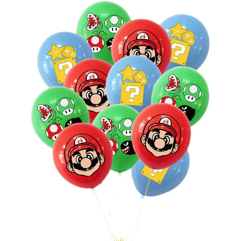 Super Mario Pull Flag Balloon Pack - PARTY LOOP
