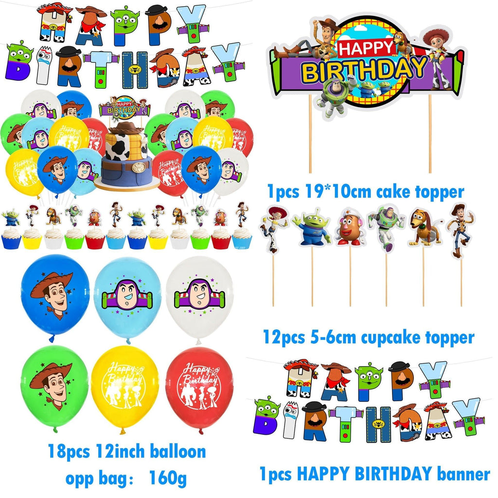 Toy Story Pull Flag Pack - PARTY LOOP