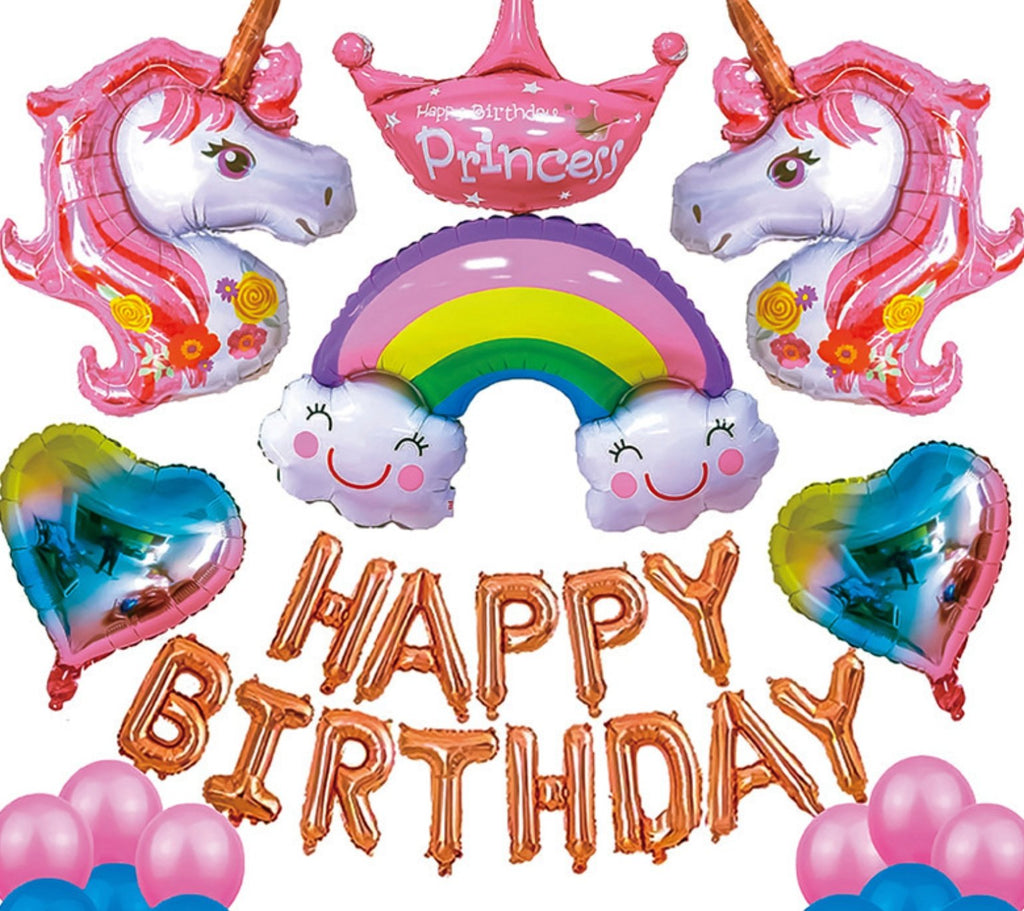 Unicorn Birthday Party Set - PARTY LOOP