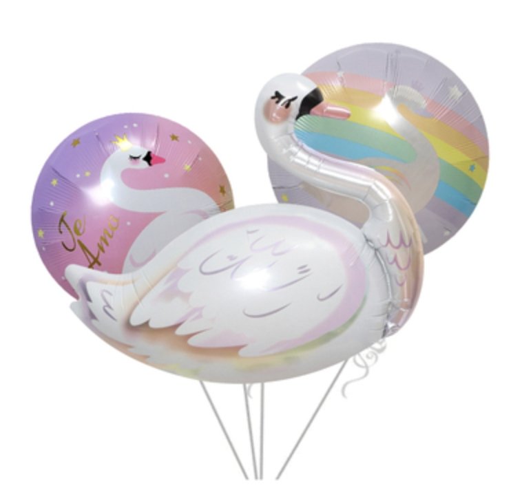 White Swan Balloon Set - PARTY LOOP