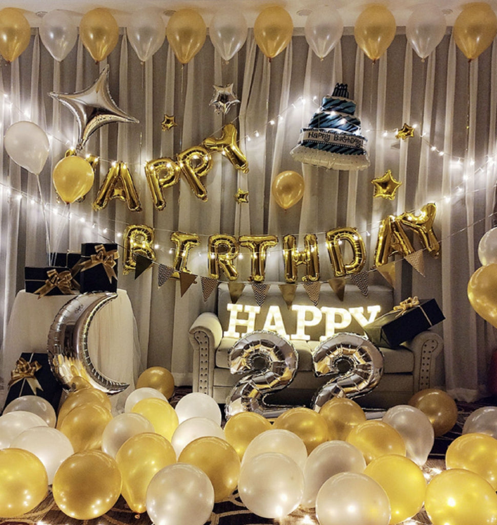 Wonderful Birthday Night- Birthday Balloon Decoration Set - PARTY LOOP